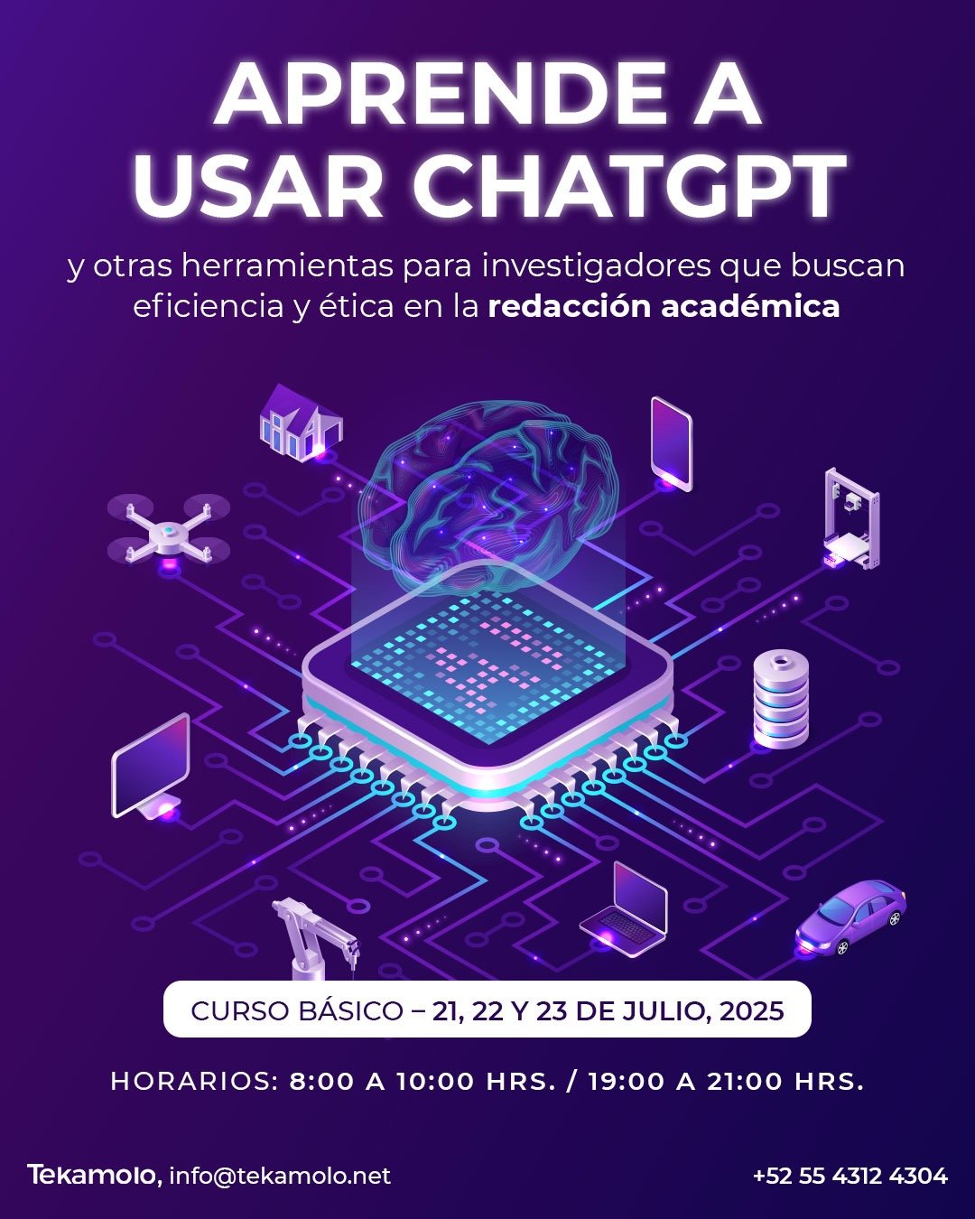 Aprende a usar Inteligencia Artificial para investigadores que buscan eficiencia y ética en la redacción académica